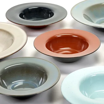 Terres de Rêves深盘21.3cm - 蓝色 灰色-深蓝 - Serax