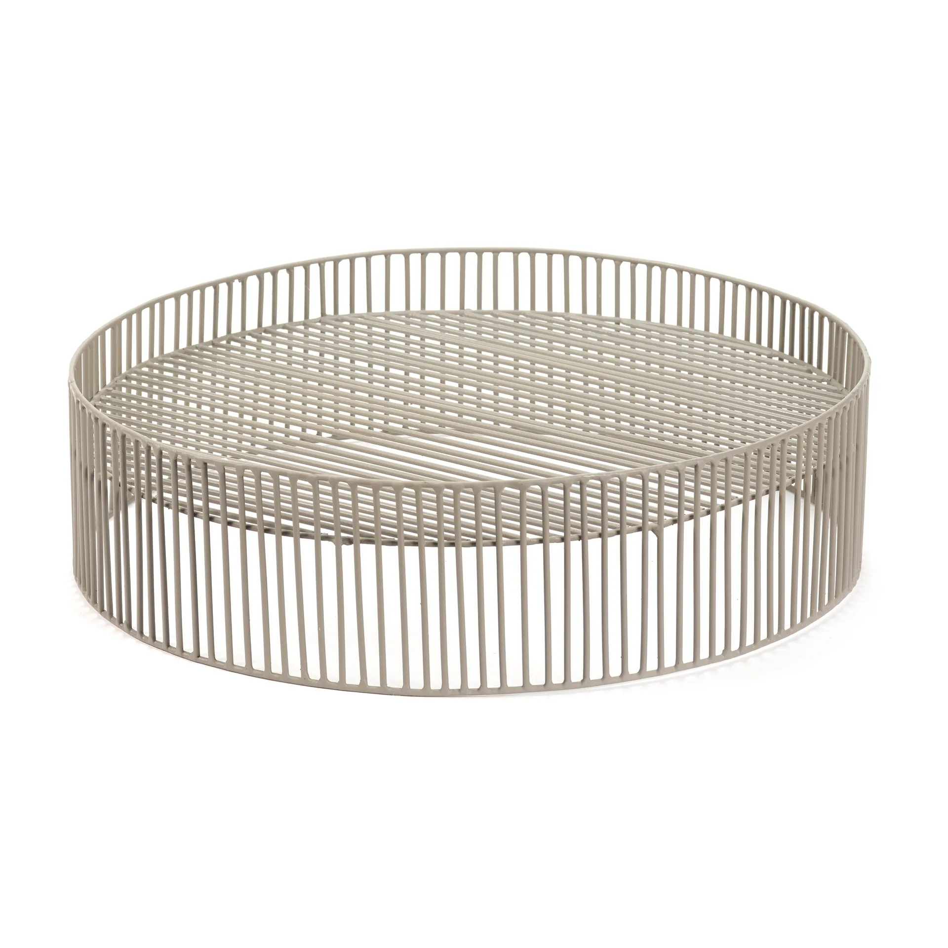 Turn basket low 40 cm, 灰色 Serax