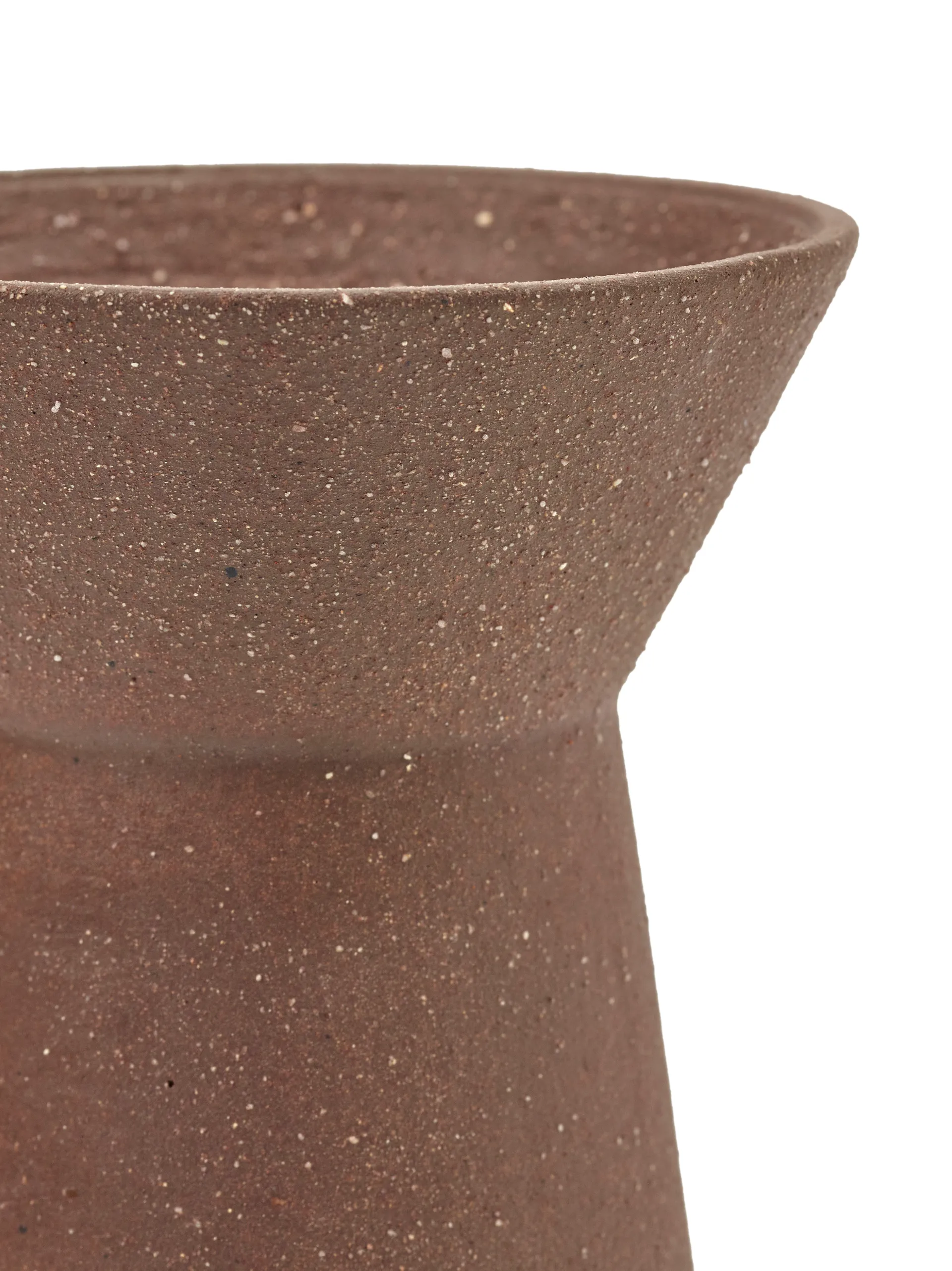 Urban 02 小号花瓶16,5cm, 红棕色 Serax