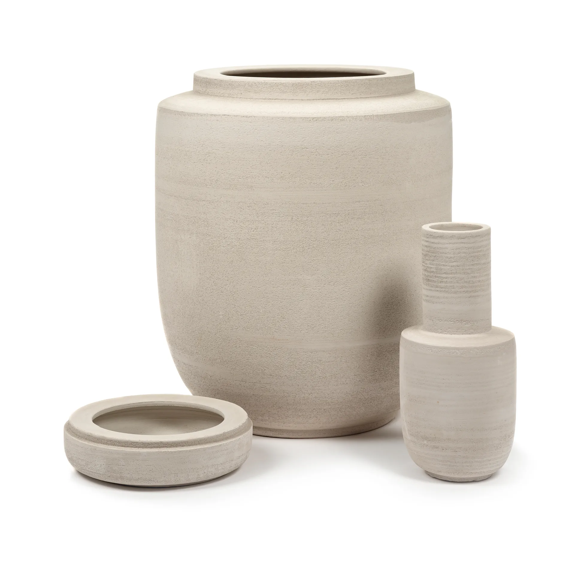 Volumes 花瓶 17.5cm, 米色 Serax