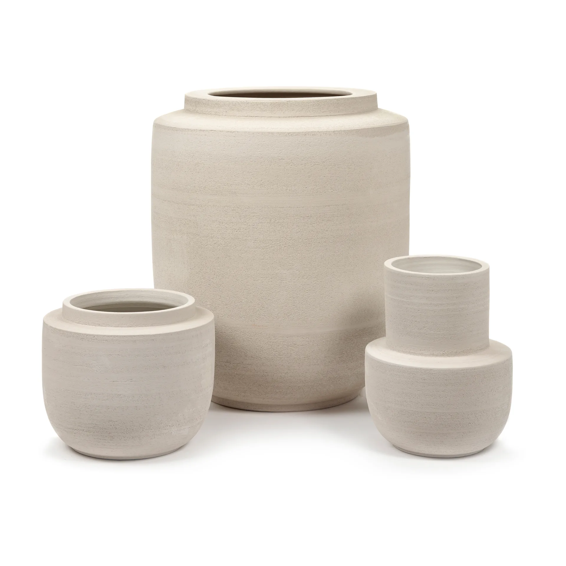 Volumes 花瓶 M 25cm, 米色 Serax