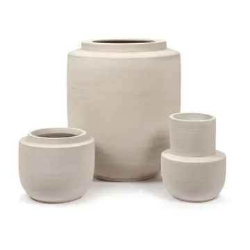 Volumes 花瓶 M 25cm - 米色 - Serax