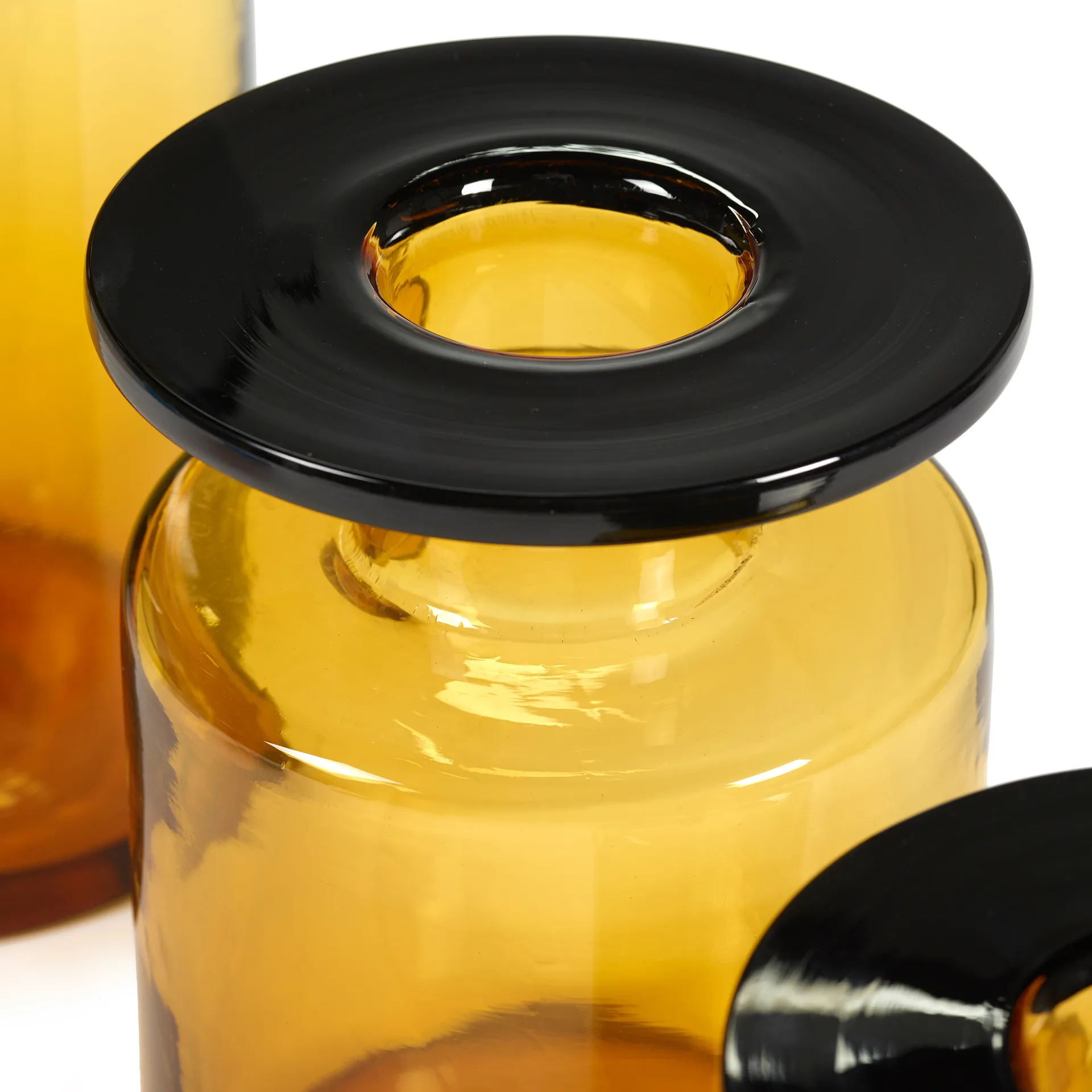 Wind & Fire 花瓶 27 cm, amber-黑色 Serax