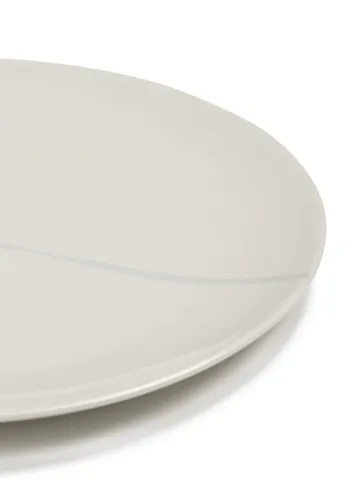 Zuma 小号盘 Ø23cm 2件装 - 盐白色 - Serax