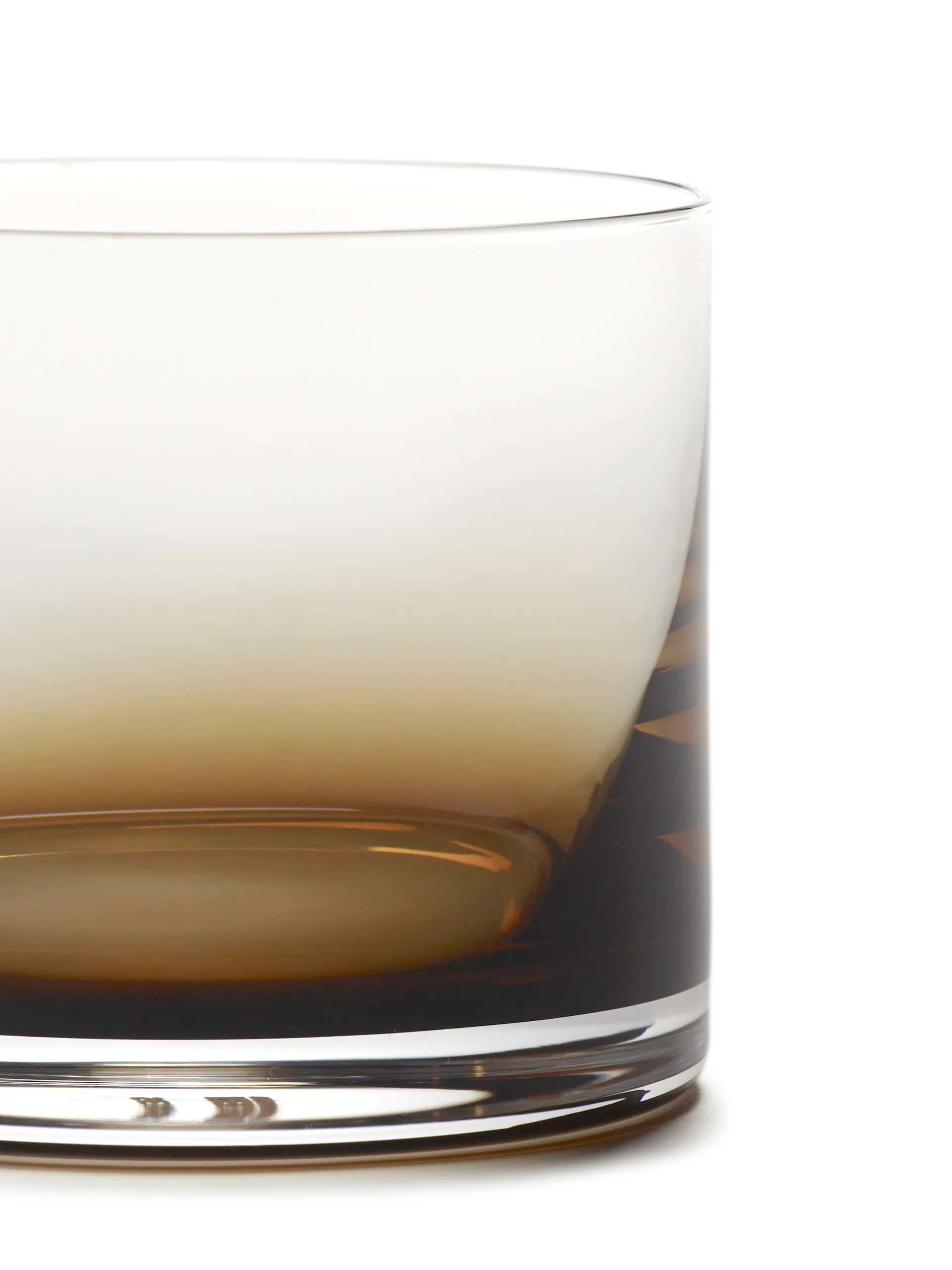 Zuma 小号平底杯 250ml 4件装, 琥珀色 Serax
