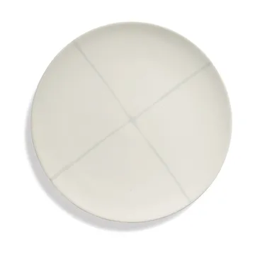 Zuma 中号盘 Ø28cm 2件装 - 盐白色 - Serax