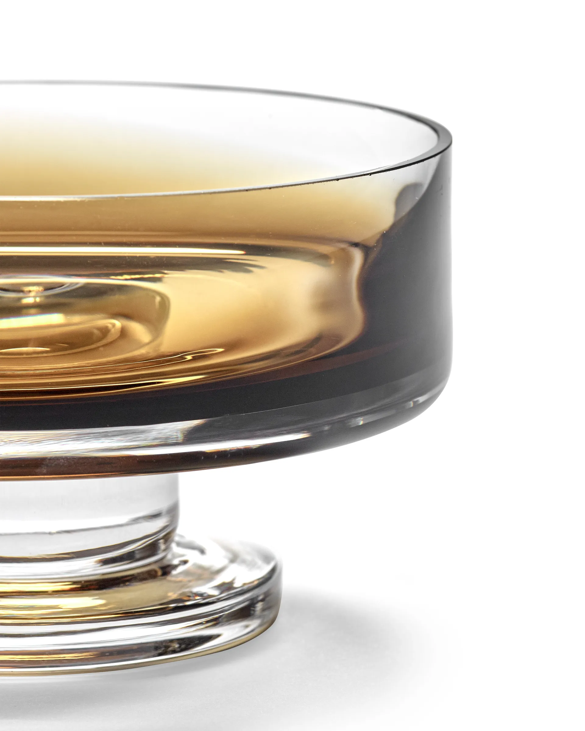 Zuma low footed 碗 M Ø13.6 cm, Amber Serax