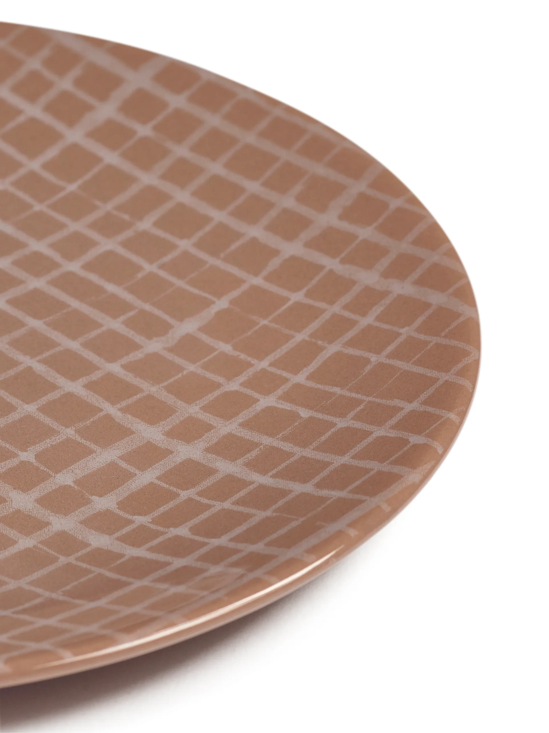 Zuma 盘子 XS Ø18 cm 两件套装, 土黄赭 Serax