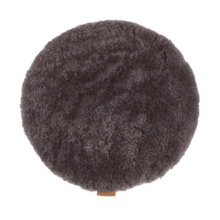 Jill 椅垫 加厚款 - Carbon（灰色），Ø36cm - Shepherd of Sweden
