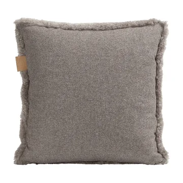 Shepherd Lina 40×40cm澳洲羊毛羽绒靠垫 - stone - Shepherd of Sweden