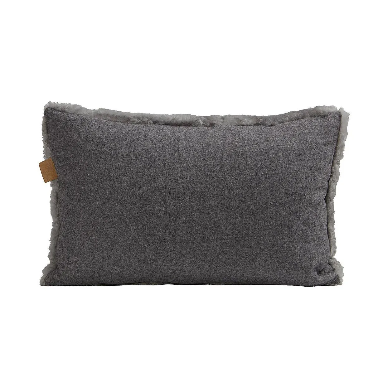 Shepherd Lina sheep skin 靠枕|靠垫 60 x 40 cm, 石墨 Shepherd of Sweden