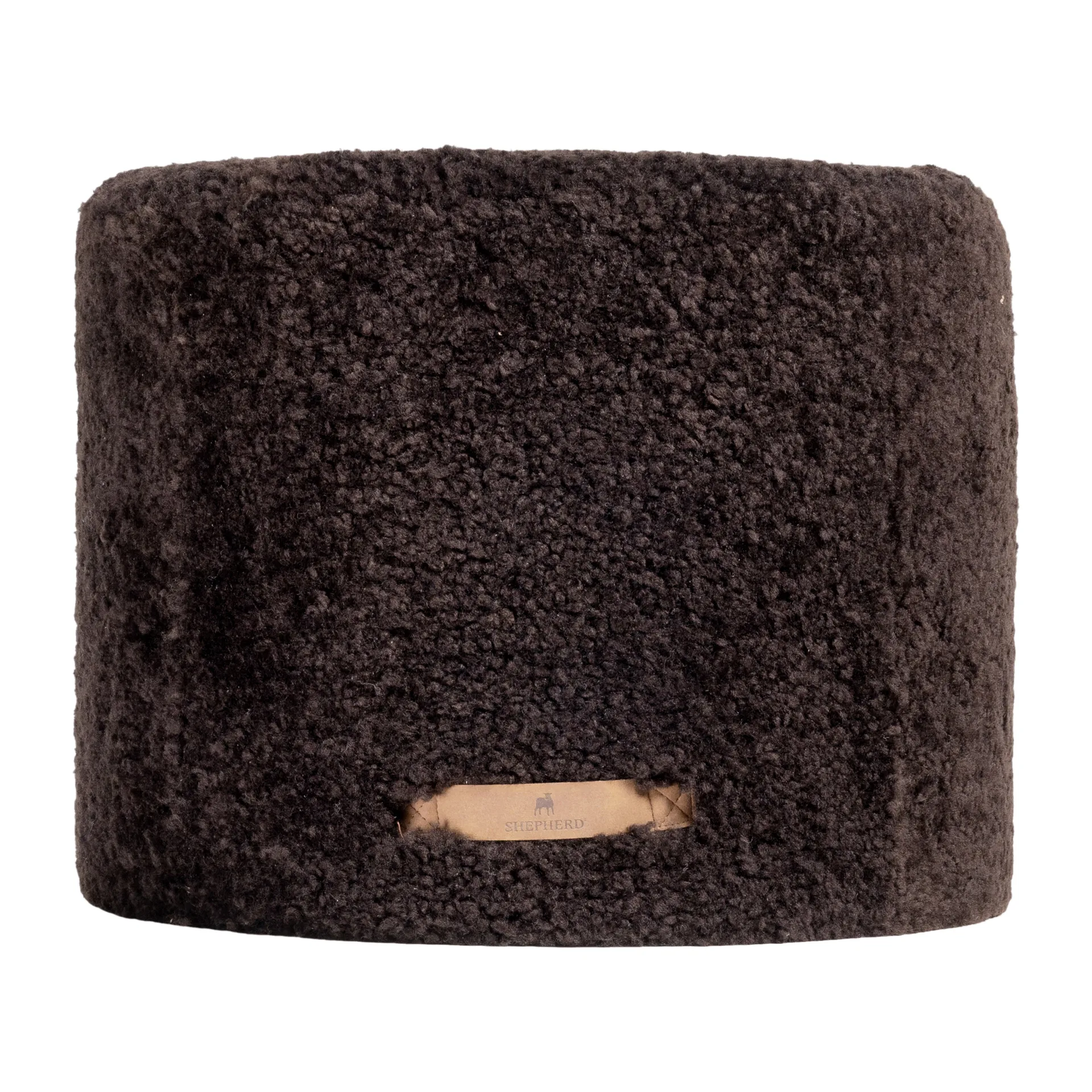Shepherd pouf Frida 50x40 cm, dark 棕色 Shepherd of Sweden