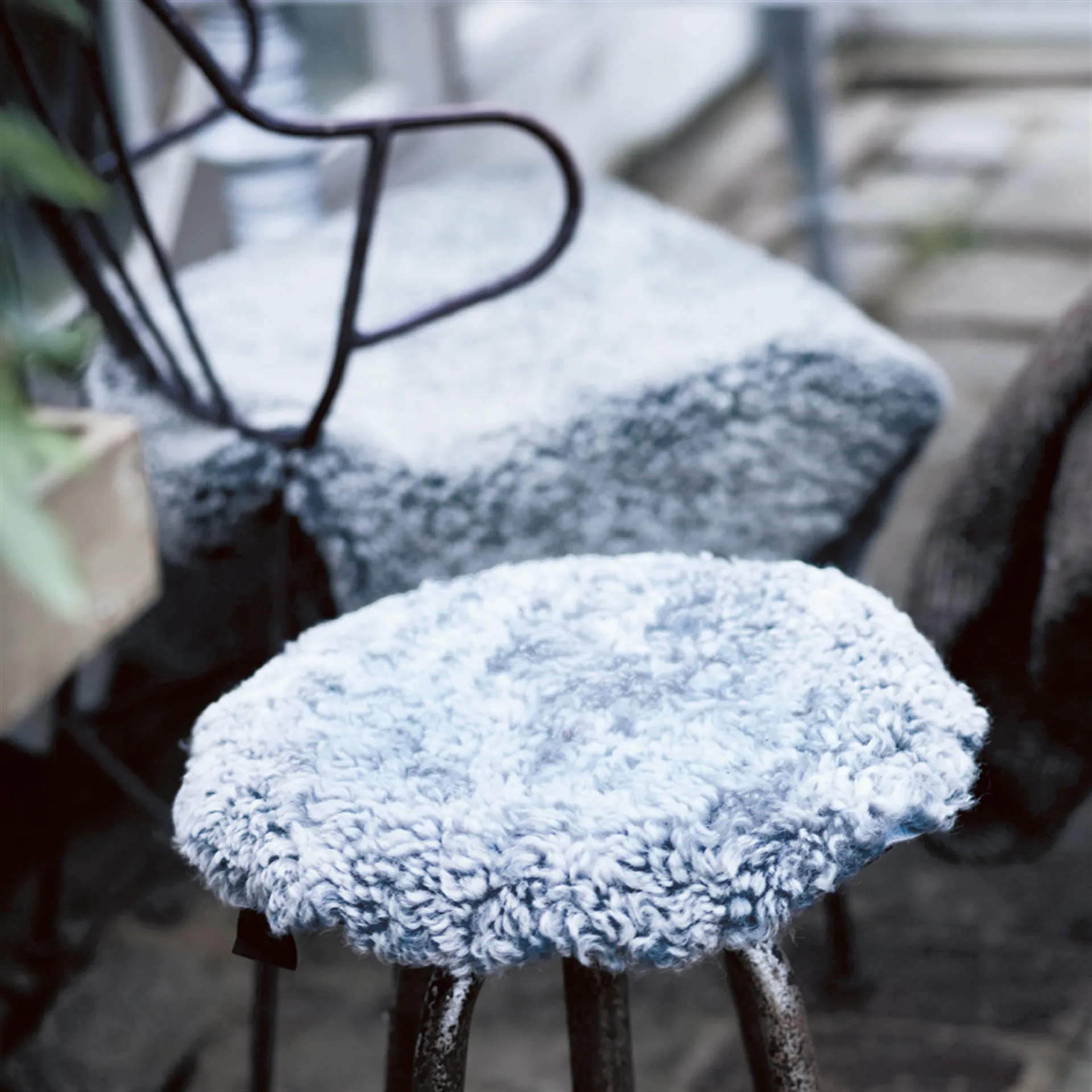 Shepherd seat cover Ida 38cm, 石墨 灰色 Shepherd of Sweden