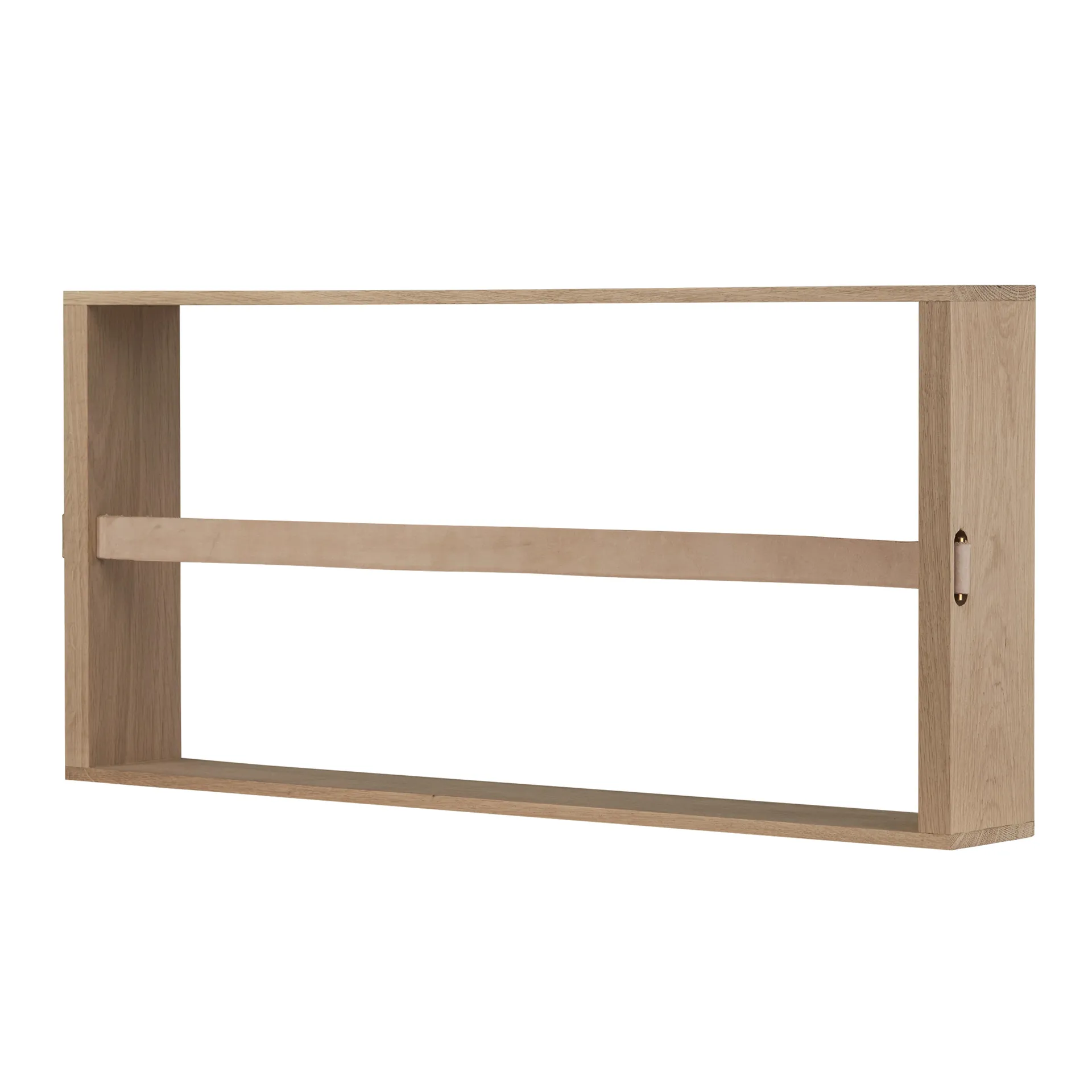 Norr magazine holder, oak Skagerak