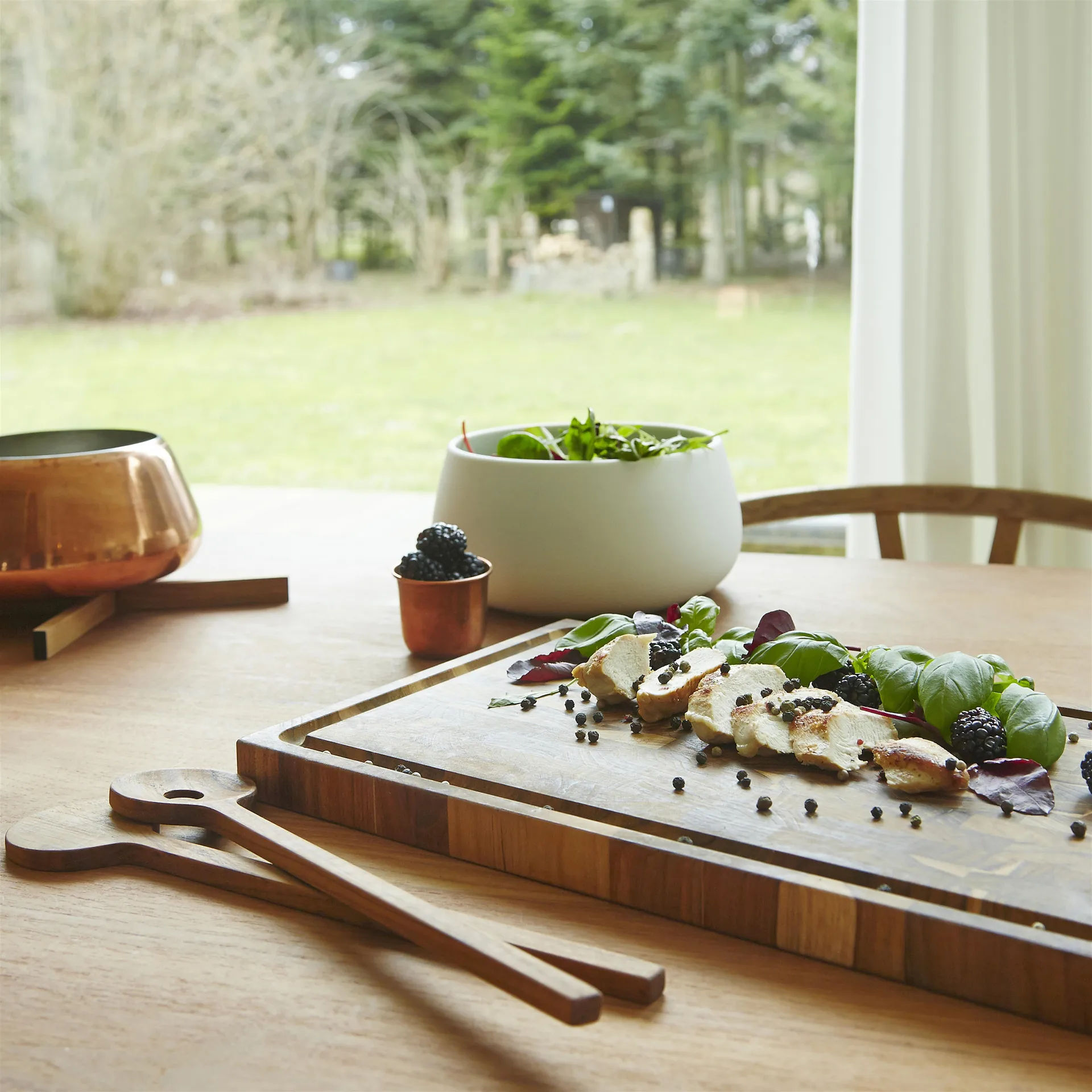 Skagerak 菜板  teak, 40x24 cm Skagerak