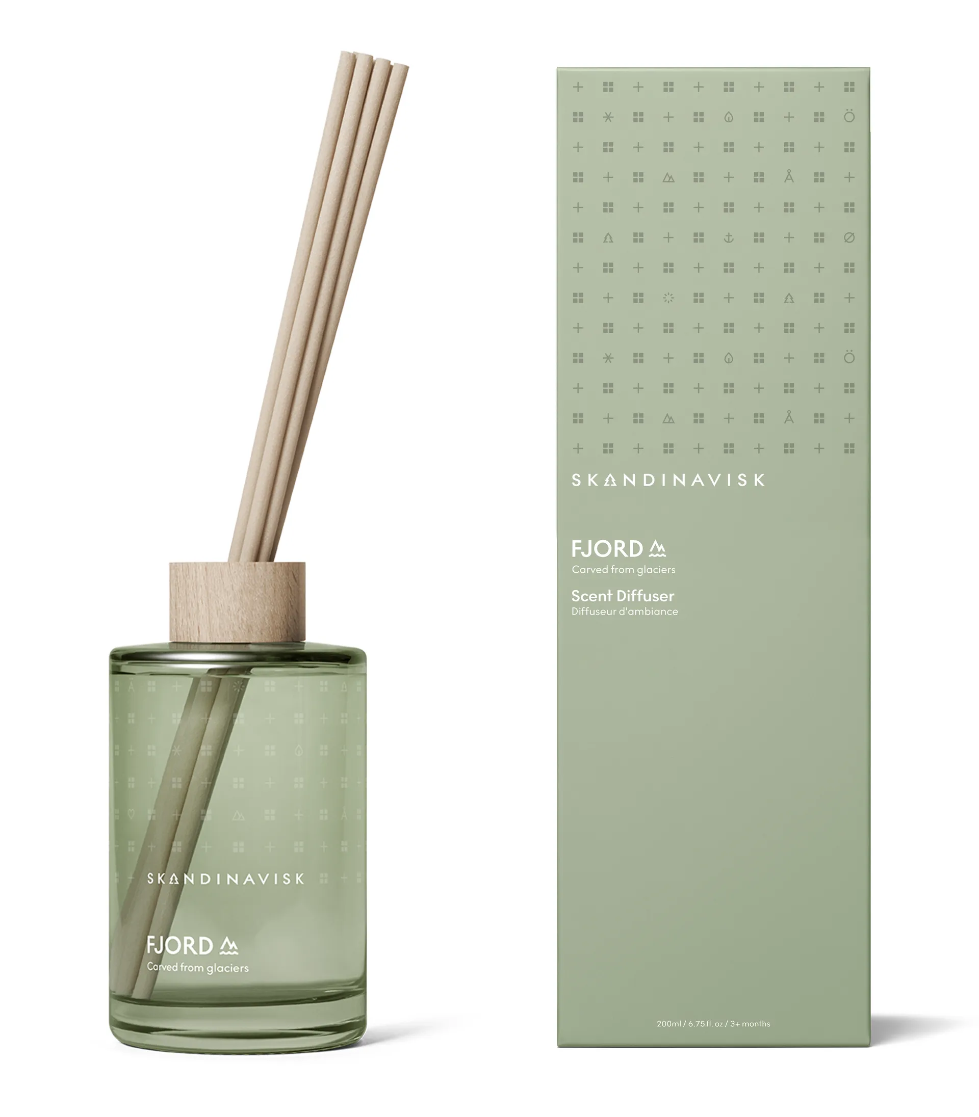 Fjord 香薰藤条, 200ml Skandinavisk