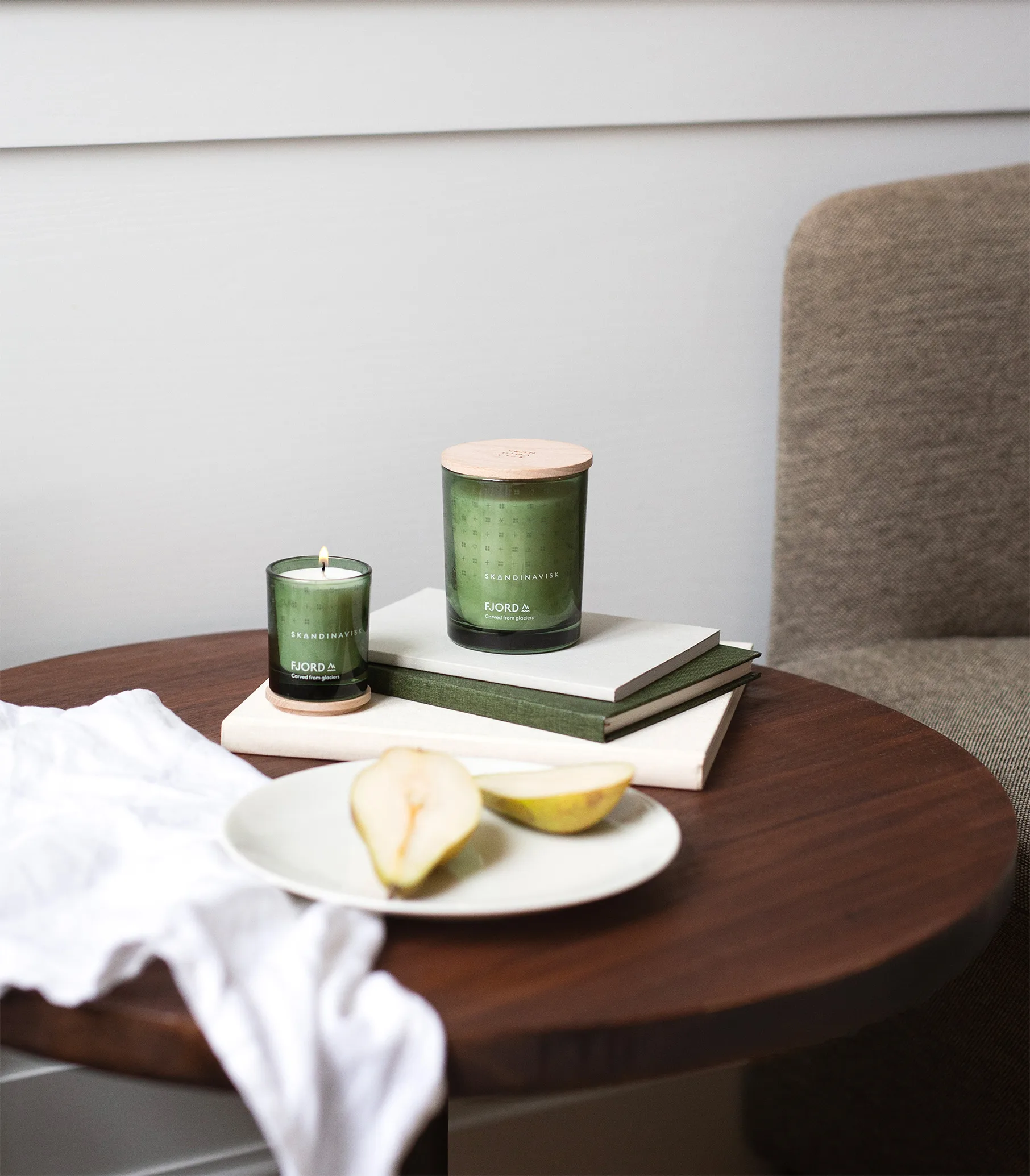 Fjord 带盖香氛蜡烛, 65 g Skandinavisk