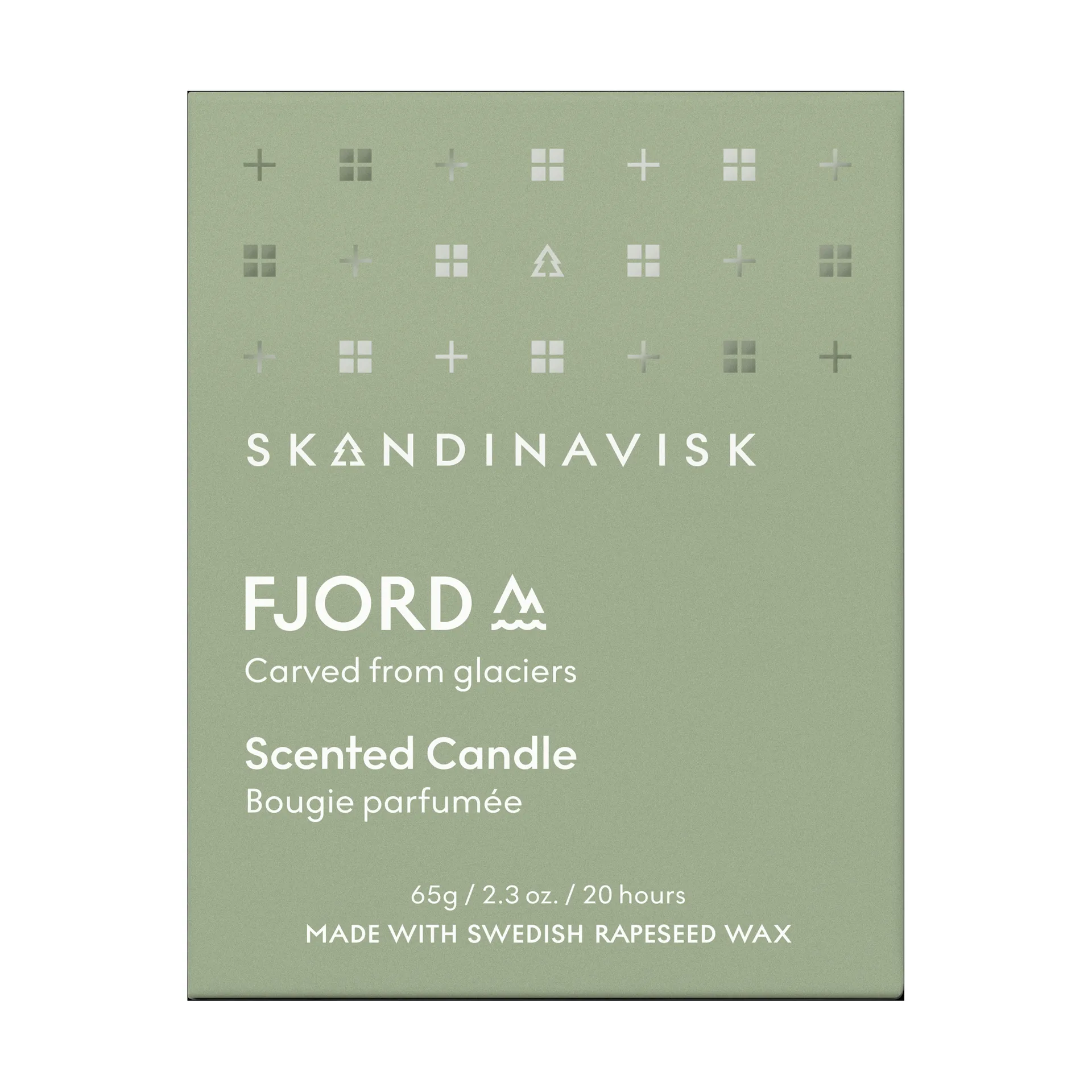 Fjord 带盖香薰蜡烛, 65克 Skandinavisk