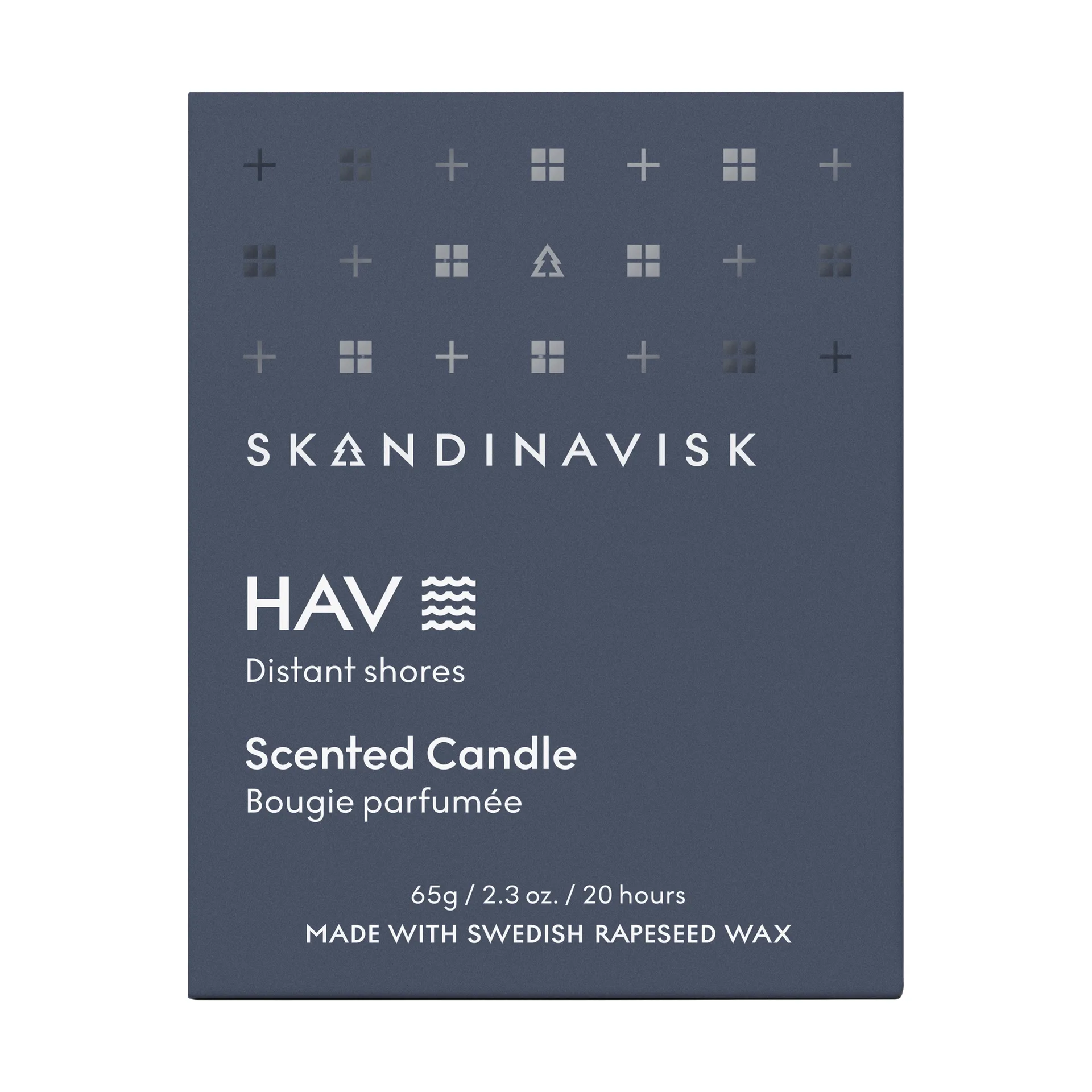 Hav scented candle with lid, 65 g Skandinavisk