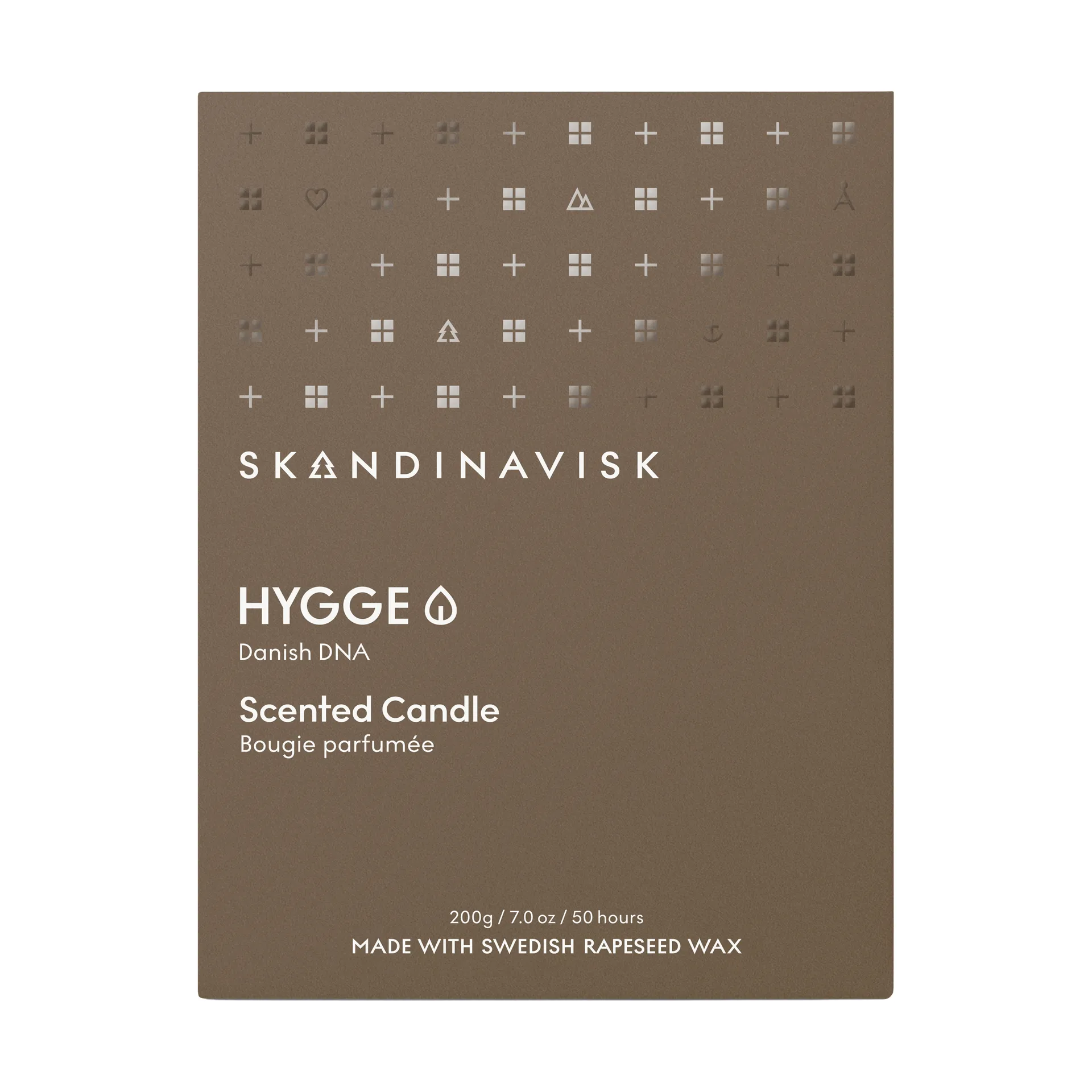Hygge 带盖香薰蜡烛, 200克 Skandinavisk