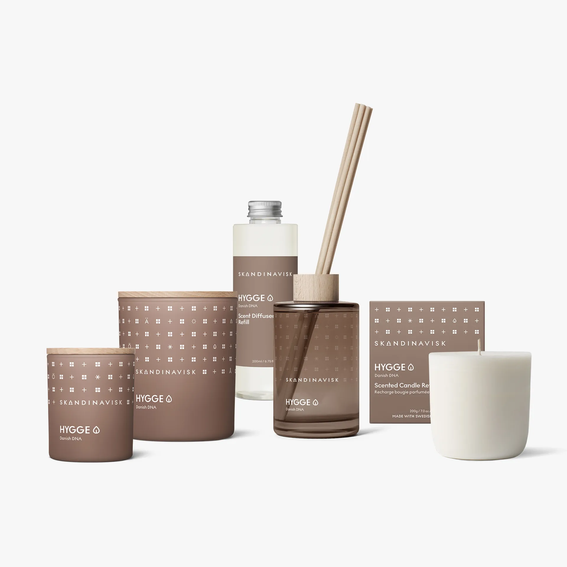 Hygge 香薰藤条, 200ml Skandinavisk
