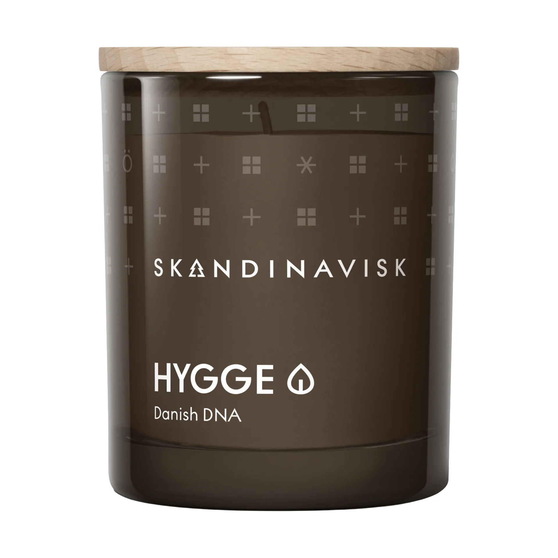Hygge 带盖香薰蜡烛, 65克 Skandinavisk