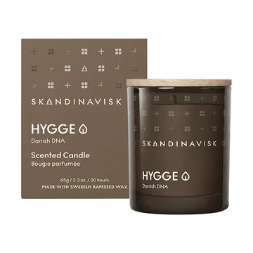 Hygge 带盖香薰蜡烛 - 65克 - Skandinavisk