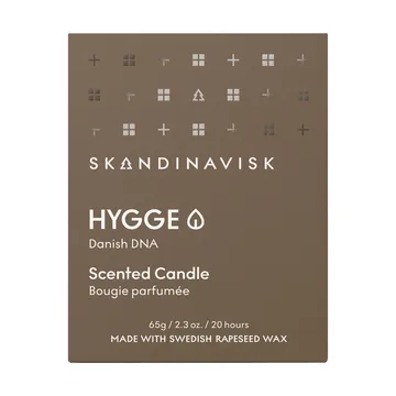 Hygge 带盖香薰蜡烛 - 65克 - Skandinavisk