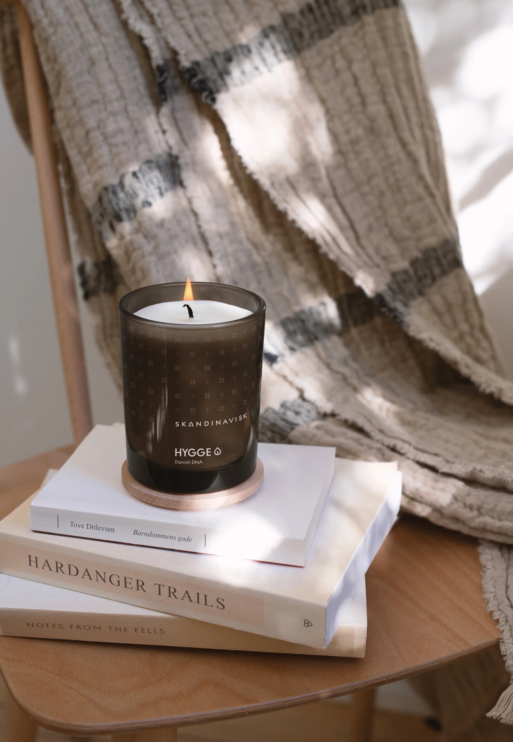 Hygge 带盖香薰蜡烛, 65克 Skandinavisk