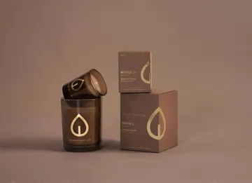 Hygge Gold Symbol 香薰蜡烛 - 65g - Skandinavisk