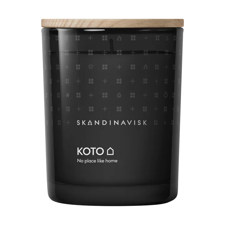 Koto 带盖香薰蜡烛 - 200克 - Skandinavisk