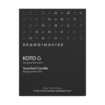 Koto 带盖香薰蜡烛 - 200克 - Skandinavisk