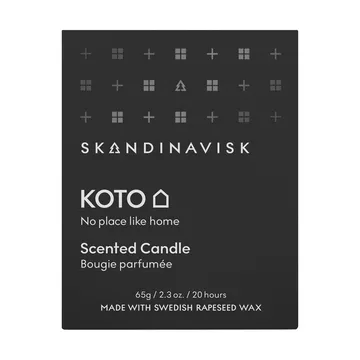 Koto 带盖香薰蜡烛 - 65克 - Skandinavisk