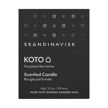 Koto scented candle with lid - 65 g - Skandinavisk