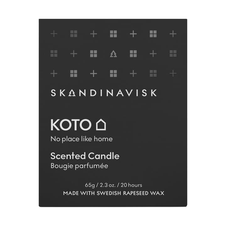 Koto scented candle with lid, 65 g Skandinavisk