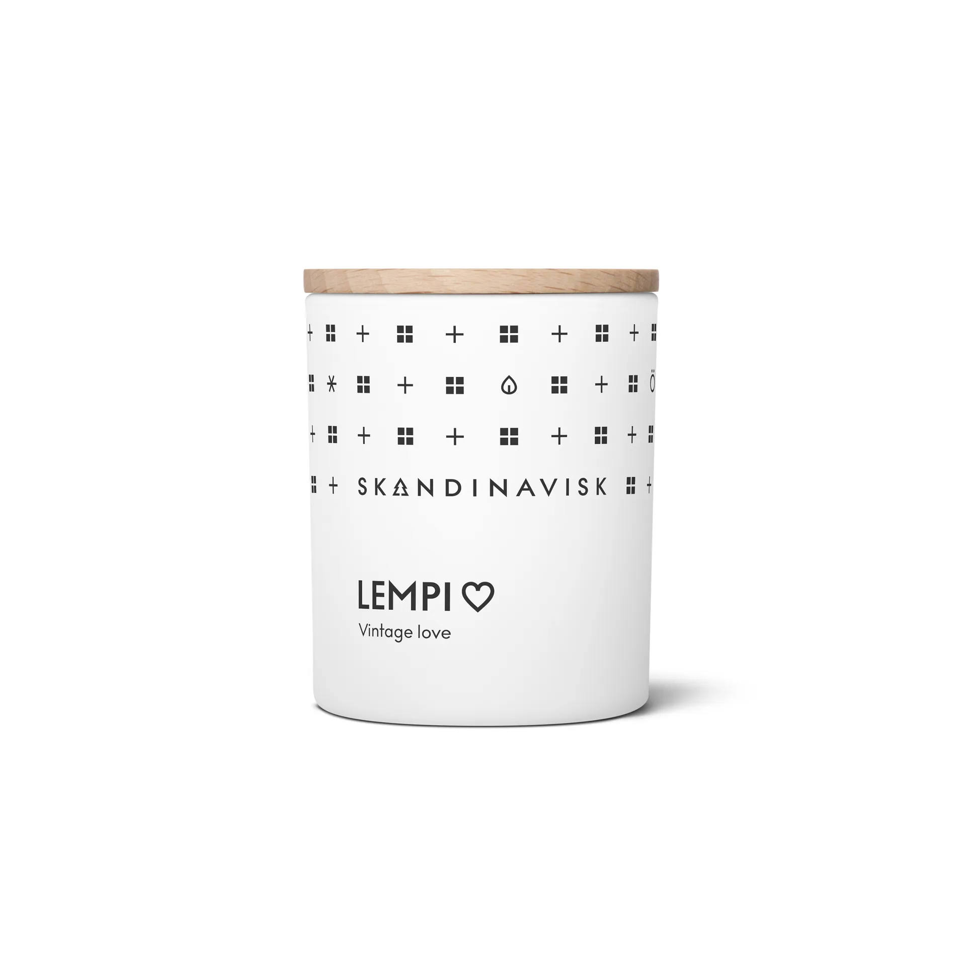 Lempi scented candle with lid, 65 g Skandinavisk