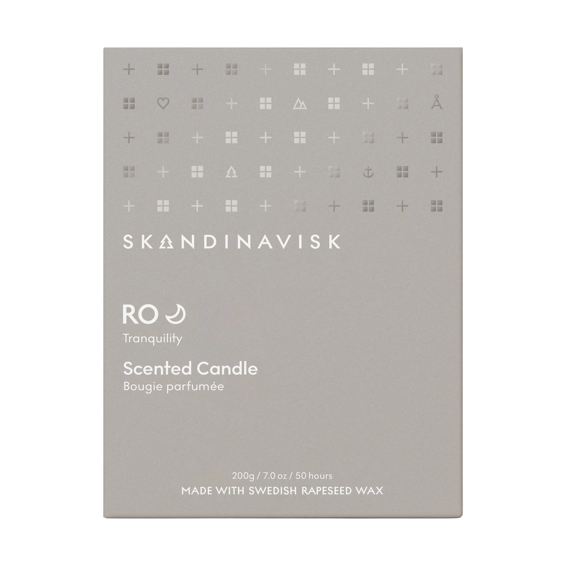 Ro scented candle with lid, 200 g Skandinavisk