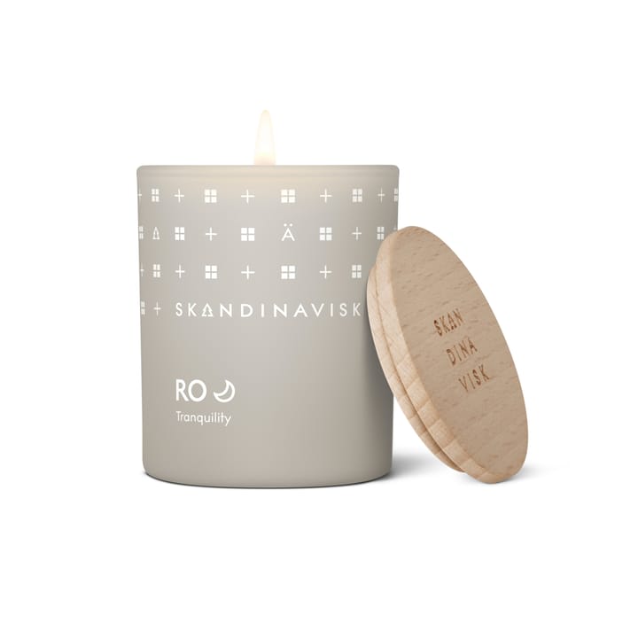 Ro scented candle with lid - 65 g - Skandinavisk