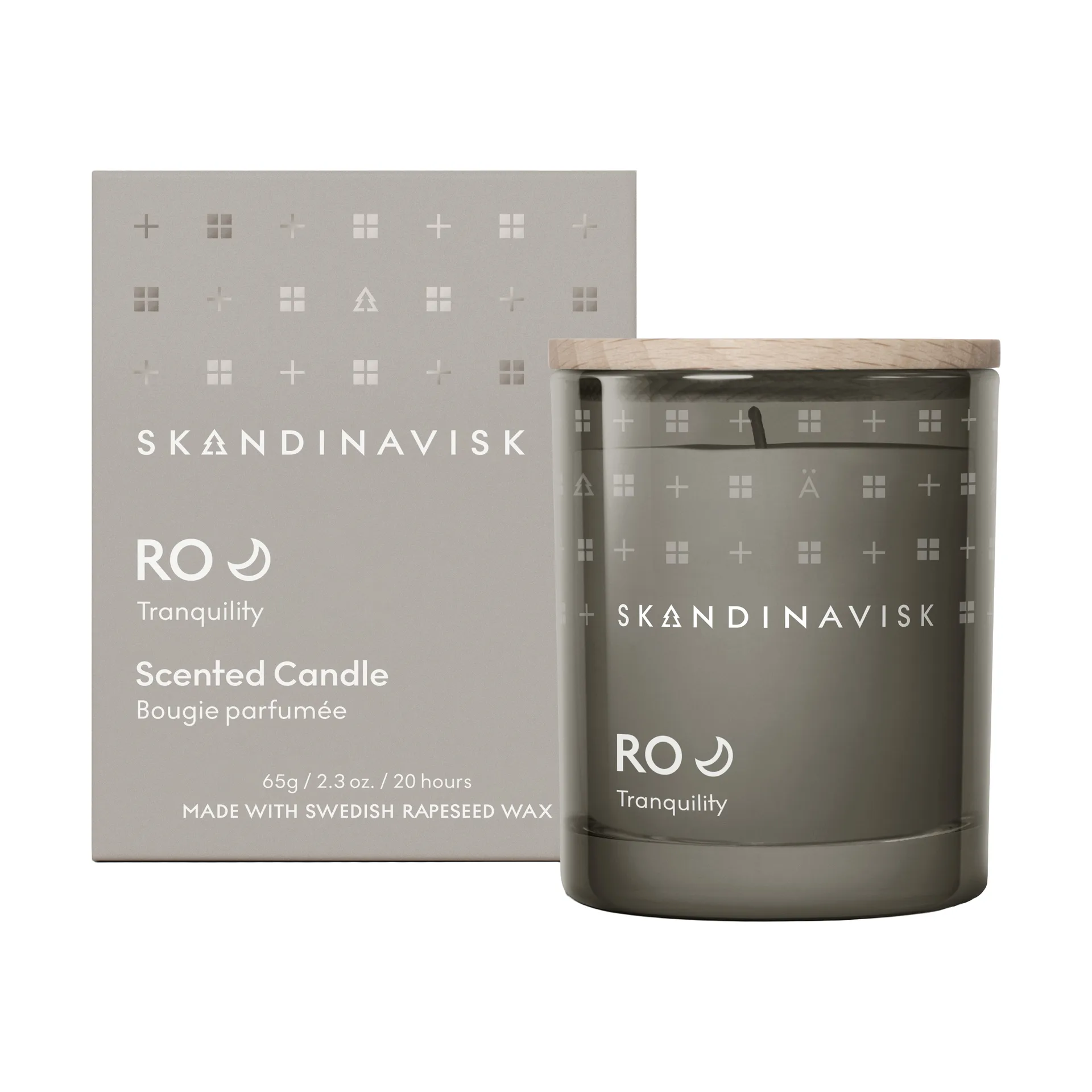 Ro scented candle with lid, 65 g Skandinavisk