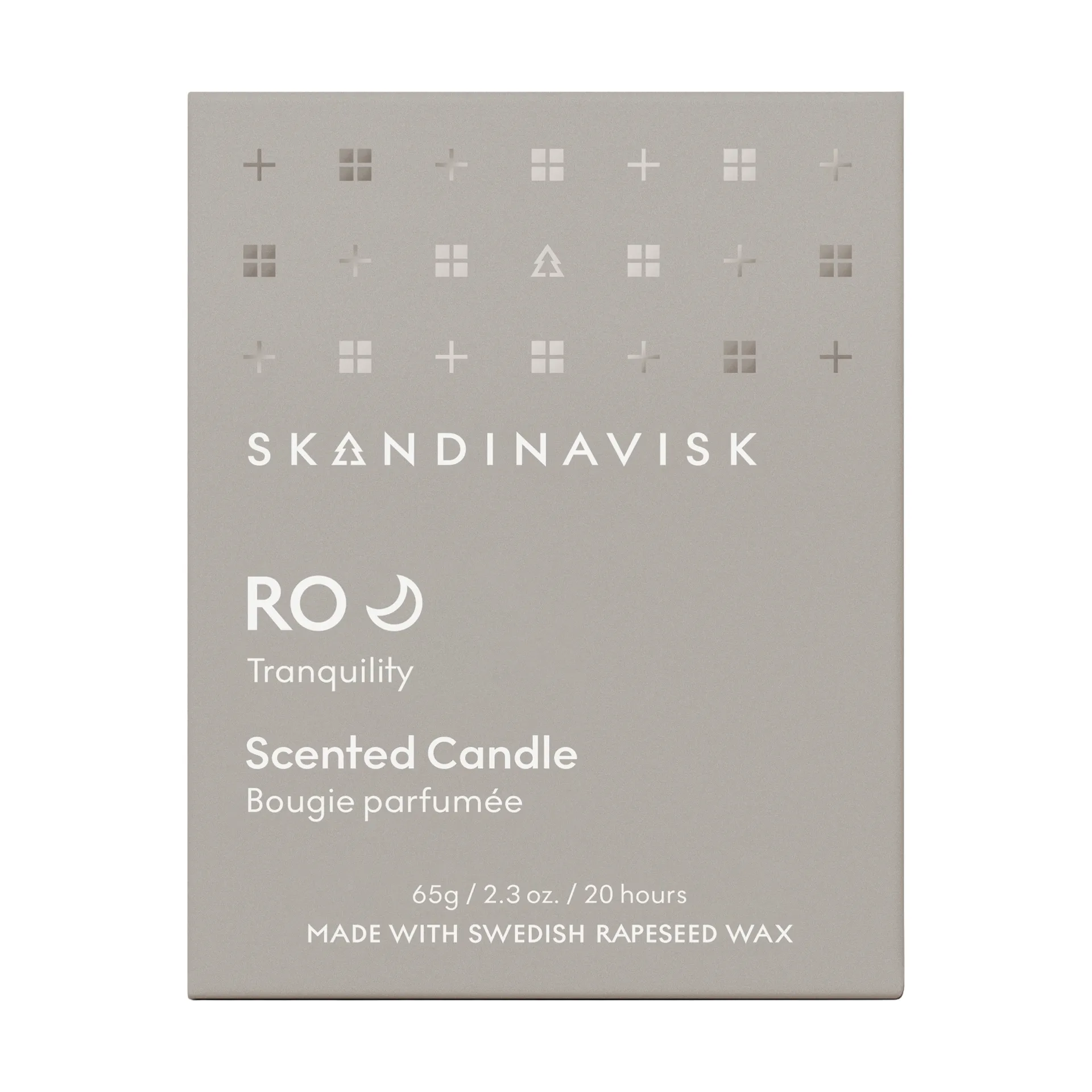Ro scented candle with lid, 65 g Skandinavisk