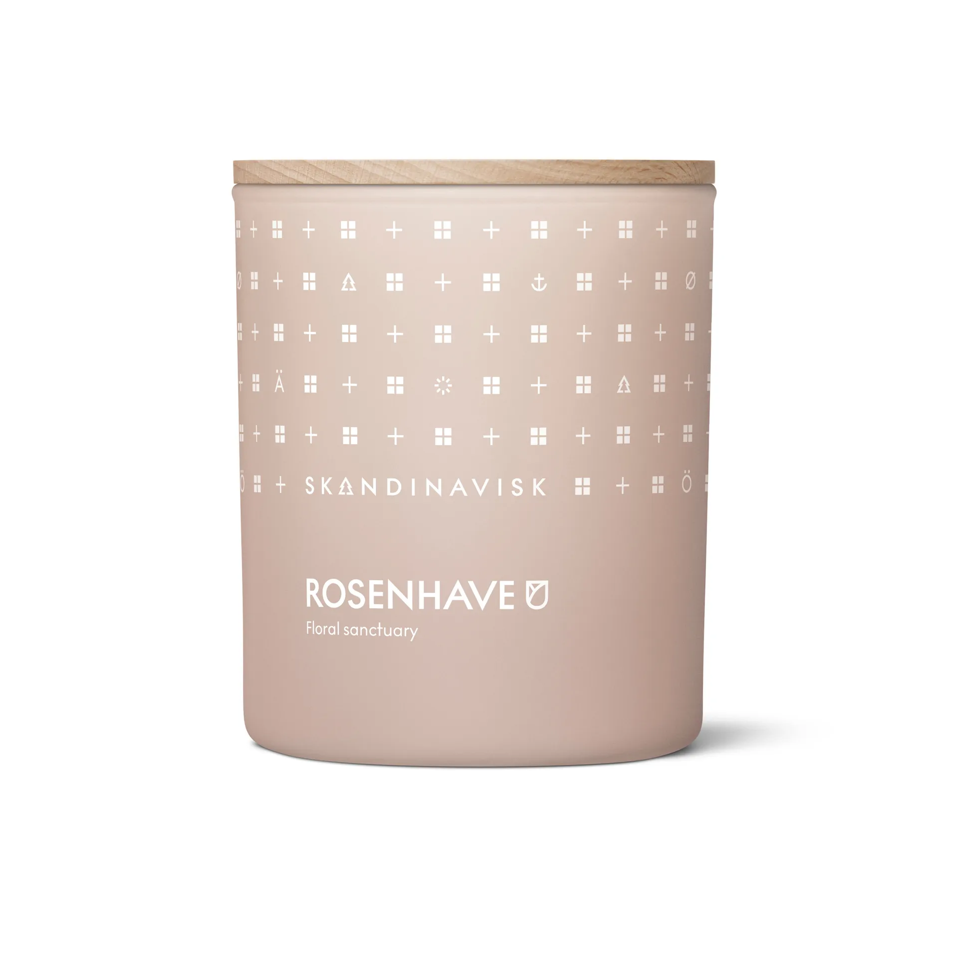 Rosenhave 带盖香薰蜡烛, 200 g Skandinavisk