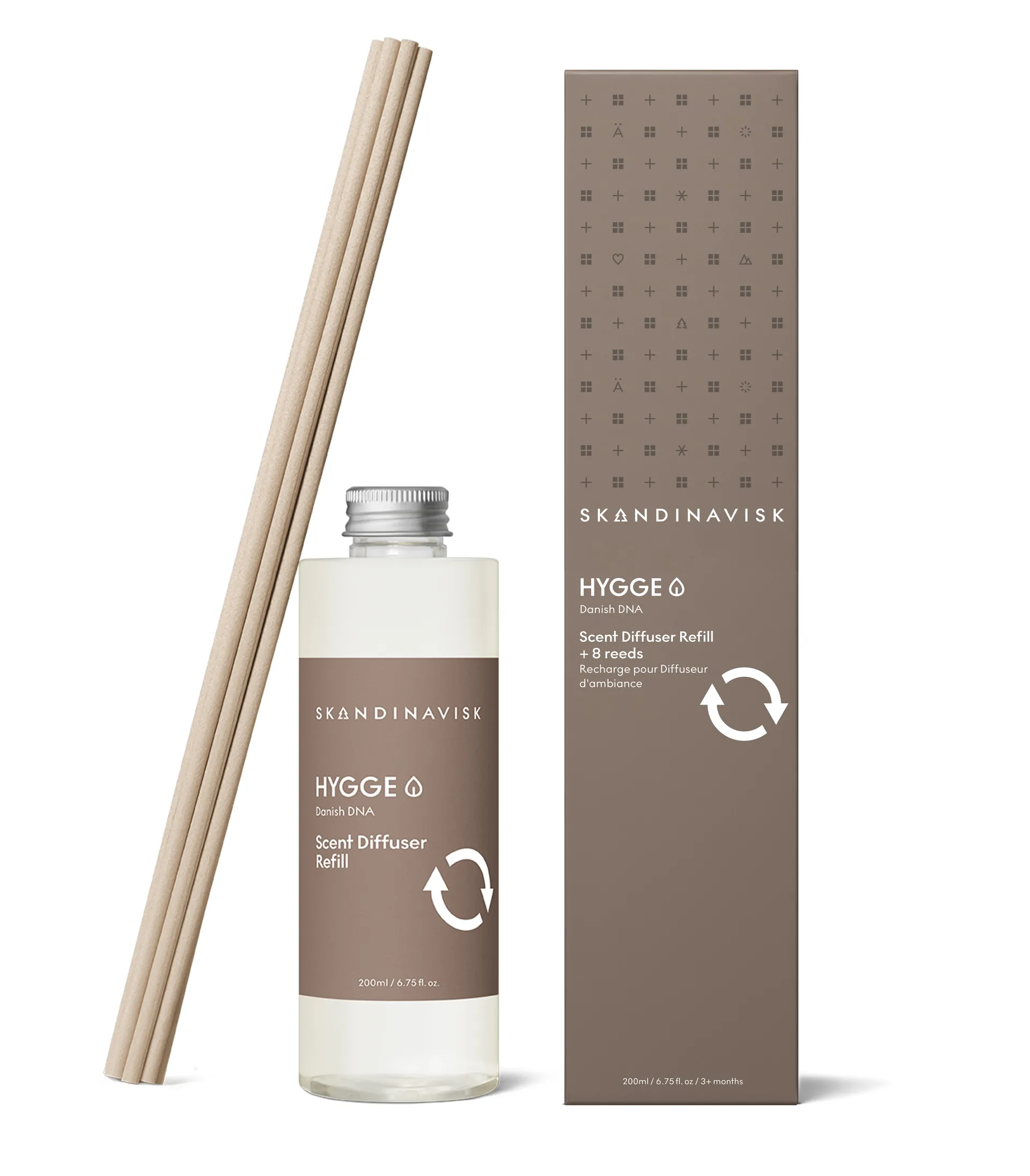 Skandinavisk 香薰藤条补充装 200ml, Hygge Skandinavisk