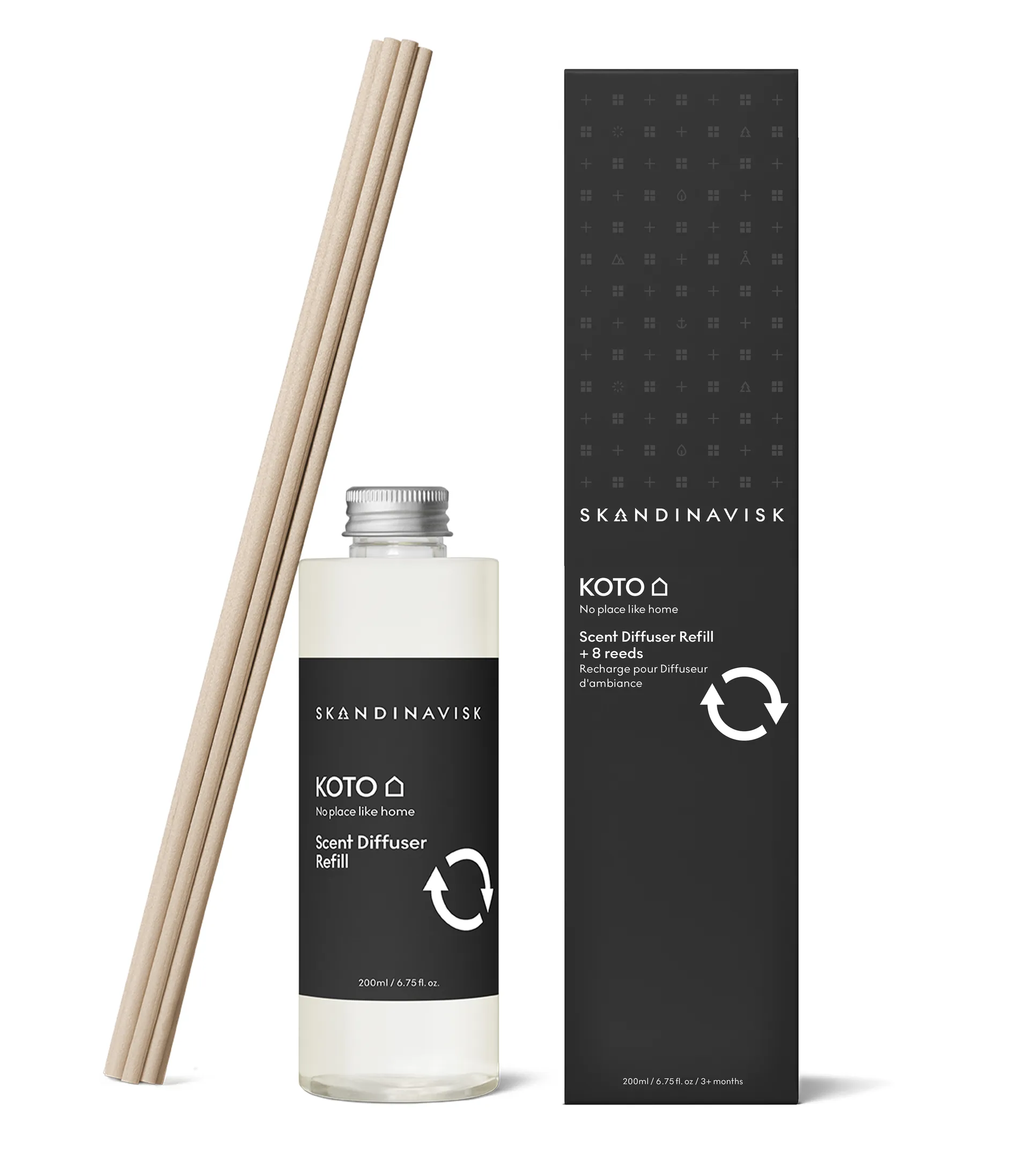 Skandinavisk 香薰藤条补充装 200ml, Koto Skandinavisk