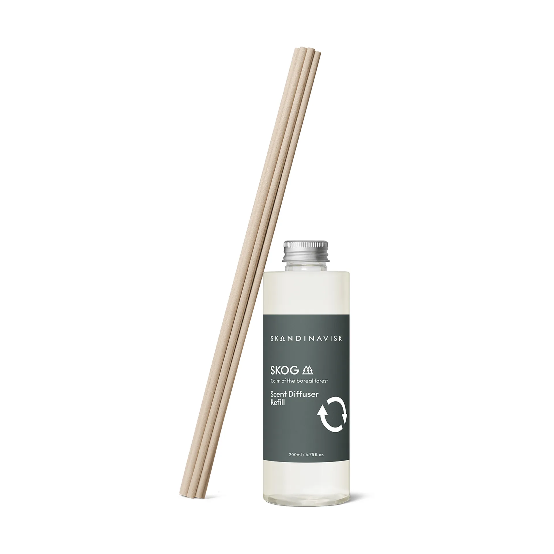 Skandinavisk 香薰藤条补充装 200ml, Skog Skandinavisk