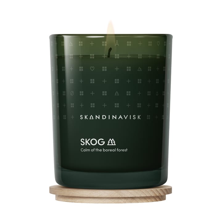 Skog 带盖香氛蜡烛, 200 g Skandinavisk