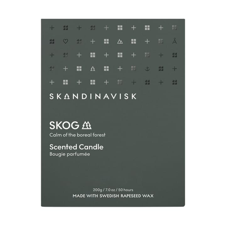 Skog 带盖香氛蜡烛, 200 g Skandinavisk