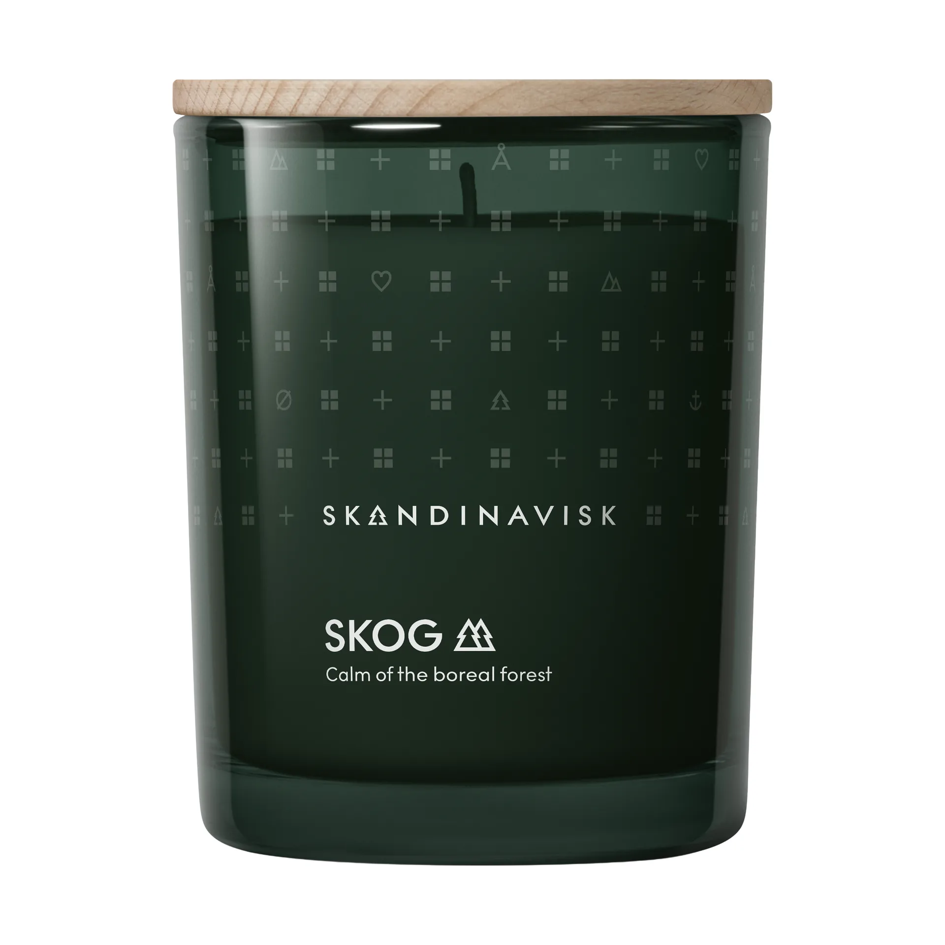 Skog 带盖香薰蜡烛, 200克 Skandinavisk