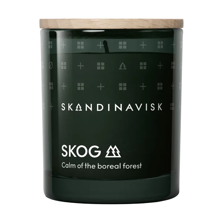 Skog 带盖香薰蜡烛 - 65克 - Skandinavisk