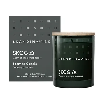Skog 带盖香薰蜡烛 - 65克 - Skandinavisk
