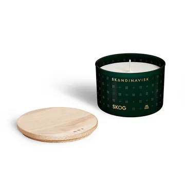 Skog 带盖香薰蜡烛 - 90 g - Skandinavisk